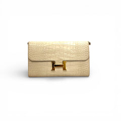 Hermes Constance To Go Alligator Cream Stamp U