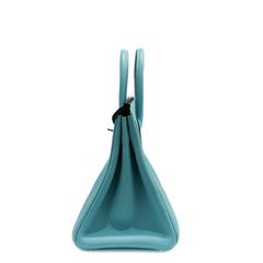 Hermès Birkin 25 Togo Blue Atoll STAMP T