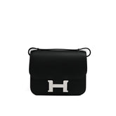 Hermès Mini Constance Epsom Black STAMP W