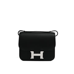 Hermès Mini Constance Epsom Black STAMP W
