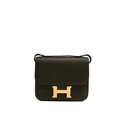 Hermès Constance 24 Epsom Dark Green STAMP Z