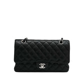 Chanel Medium Classic Double Flap Caviar Black