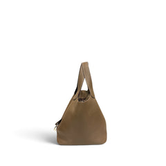 Hermes Picotin 22 Clemence Etoupe SHW Stamp D