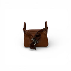 Hermes Mini Lindy Barenia Gold STAMP B