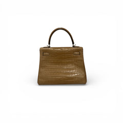 Hermes Kelly 25 Alligator Chai STAMP U