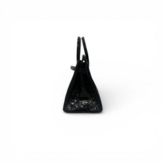 Hermes Birkin 25 Alligator Dark Bleu STAMP D