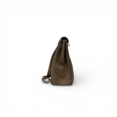 Hermes Kelly Ado II Backpack Clemence Etoupe STAMP D
