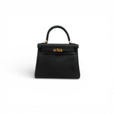 Hermes Kelly 25 Togo Black STAMP B