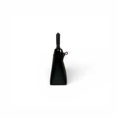 Hermes Mini Kelly II Epsom Black STAMP K