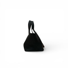 Hermes Picotin 18 Clemence Black STAMP Y