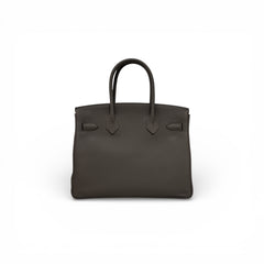 Hermes Birkin 30 Togo Gris Etain STAMP Y