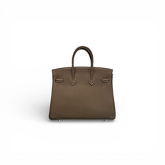 Hermes Birkin 25 Togo Etoupe STAMP W