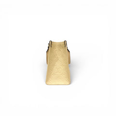 Louis Vuitton On The Go MM Monogram Empreinte Cream