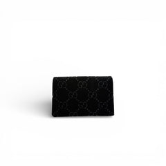 Gucci Super Mini Dionysus Bag Velvet Black