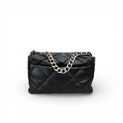 Chanel Medium 19 Bag Goatskin Black
