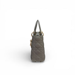 Dior Small Lady Dior Bag Lambskin Grey