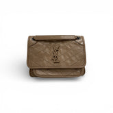 YSL Saint Laurent Baby Niki Bag Calfskin Beige