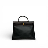 Hermes Herbag 31 Vache Hunter Black STAMP Z