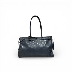 Prada Medium Bonnie Bag Calfskin Blue