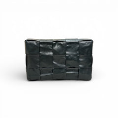 Bottega Veneta Cassette Bag Calfskin Dark Green