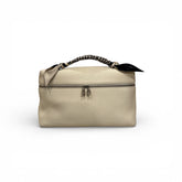 Loro Piana Extra Pocket L27 Bag Calfskin Off White