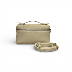 Loro Piana Extra Pocket L19 Bag Calfskin White