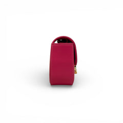 Celine Mini Claude Bag Triomphe Canvas / Calfskin Pink