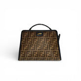 Fendi Mini Peekaboo Bag with Defender Cover