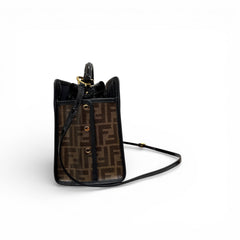 Fendi Mini Peekaboo Bag with Defender Cover