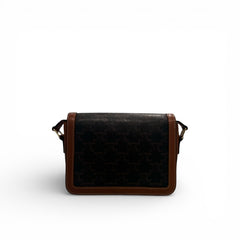 Celine Triomphe Crossbody Teen Bag Tan