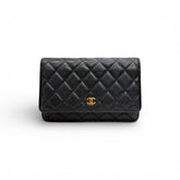 Chanel Classic Wallet On Chain Caviar Black