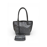 Goyard Mini Anjou Bag Canvas / Calfskin Grey