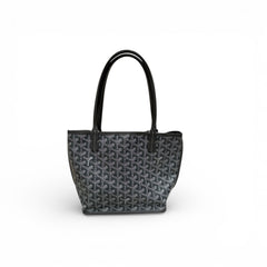 Goyard Mini Anjou Bag Canvas / Calfskin Grey