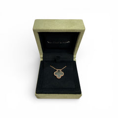 Van Cleef & Arpels Vintage Alhambra Pendant, Mother-of-pearl, Rose Gold