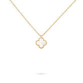 Van Cleef & Arpels Sweet Alhambra Pendant, Mother-of-pearl, Yellow Gold
