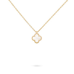 Van Cleef & Arpels Sweet Alhambra Pendant, Mother-of-pearl, Yellow Gold