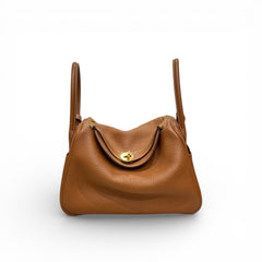 Hermes Lindy 26 Clemence Gold STAMP Z