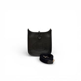 Hermes Mini Evelyne Clemence Black STAMP Z