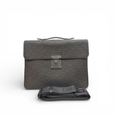 Louis Vuitton S-Lock Briefcase Taurillon Monogram Black
