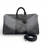 Louis Vuitton Keepall Bandoulière 50 Monogram Eclipse Reverse Canvas