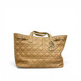 Dior Panarea Cannage Tote Bag Beige