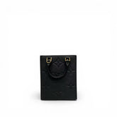 Louis Vuitton Petit Sac Plat Bag Empreinte Black