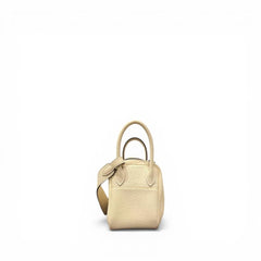 Hermes Mini Lindy Clemence Nata STAMP Z