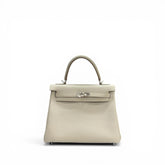 Hermes Kelly 25 Togo Beton STAMP U