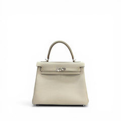Hermes Kelly 25 Togo Beton STAMP U