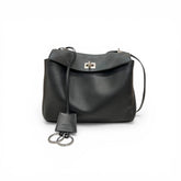 Balenciaga Small Rodeo Handbag Smooth Calfskin Black