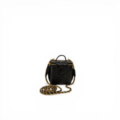 Chanel Polly Pocket Top Handle Lambskin Black