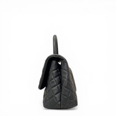 Chanel Medium Coco Handle Caviar Black