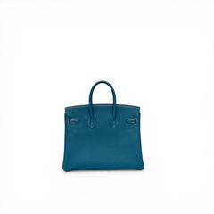 Hermes Birkin 25 Togo Blue Jean STAMP W