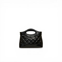Chanel 31 Mini Clutch with Chain Shiny Lambskin Black